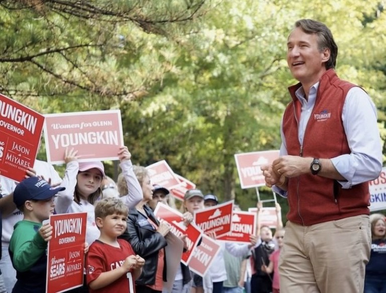 College Republicans celebrate Youngkin’s victory in Virginia governor’s race
