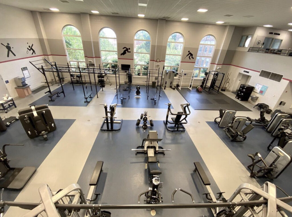 picture of gym strength floor