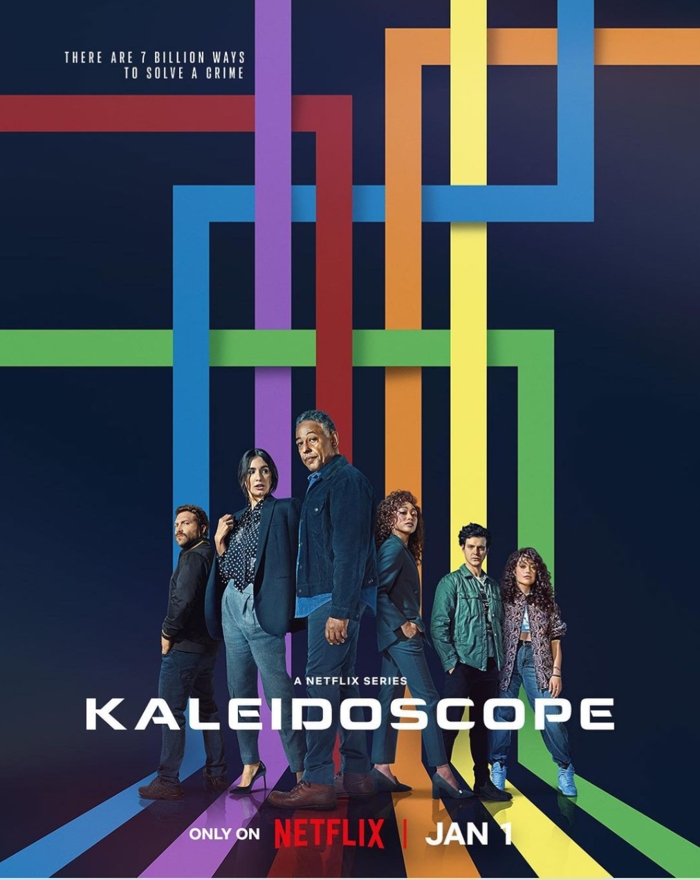Netflix's "Kaleidoscope" provides an alternative viewing style to spice up the heist genre.